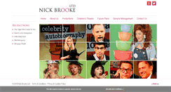 Desktop Screenshot of nickbrooke.com